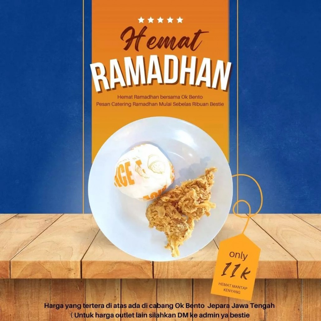 Catering Takjil Bulan Ramadhan di Ok Bento