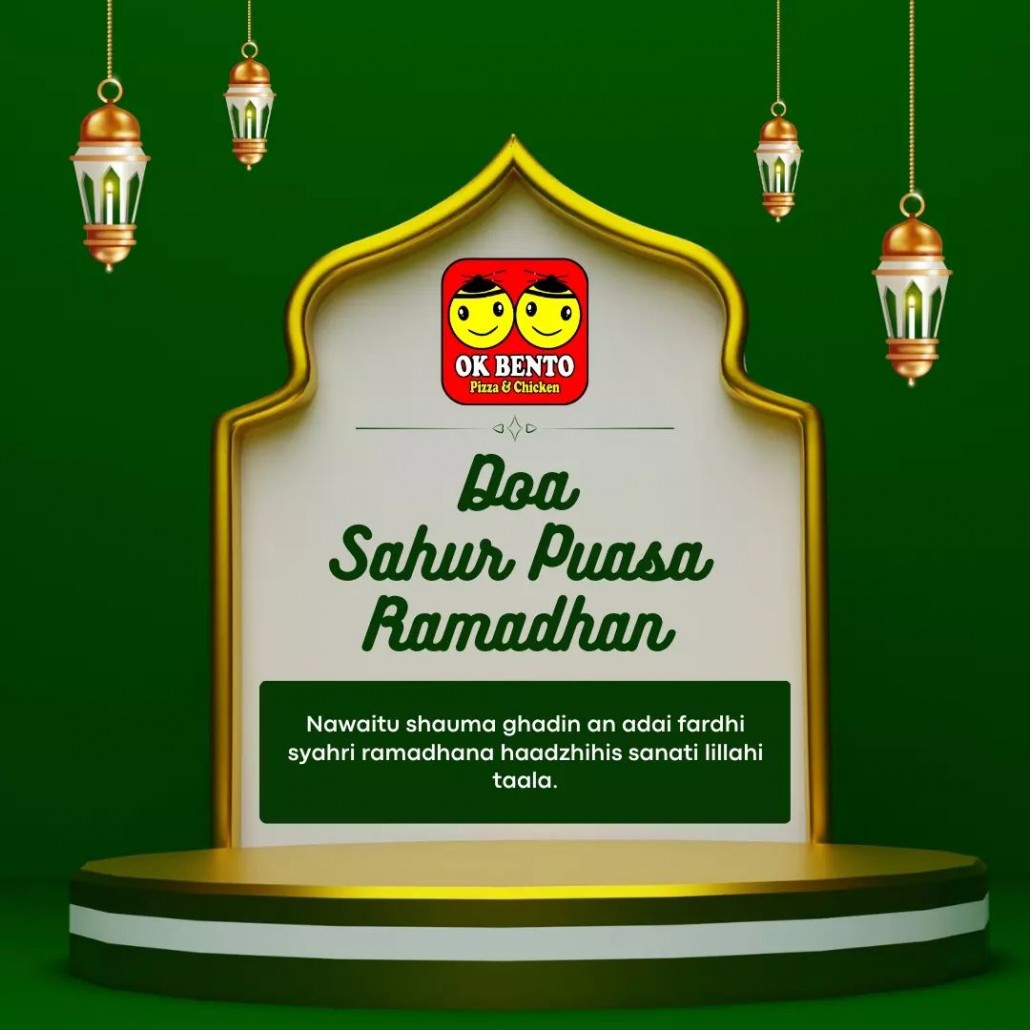 Doa Sahur Puasa Ramadhan