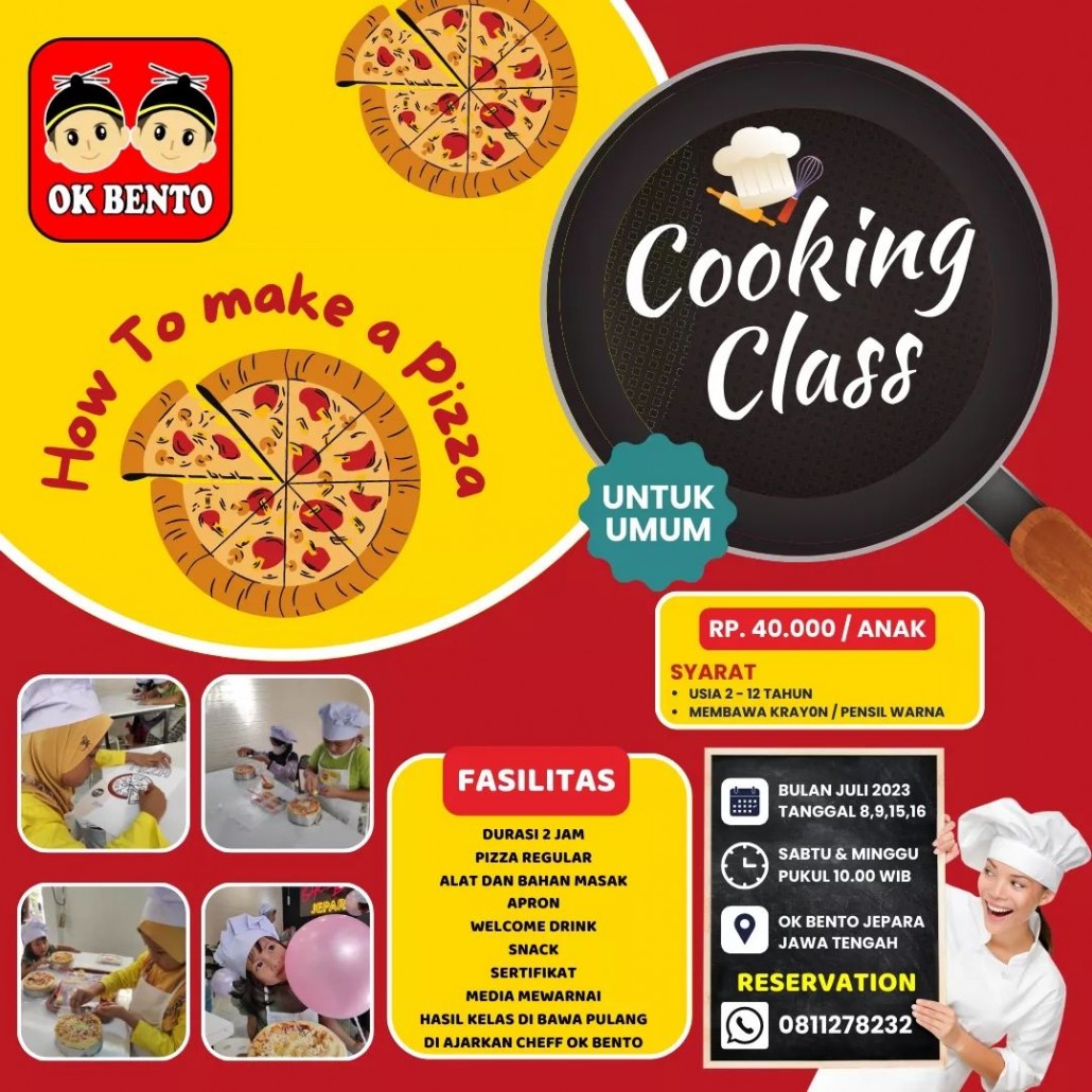 Cooking Class di Ok Bento