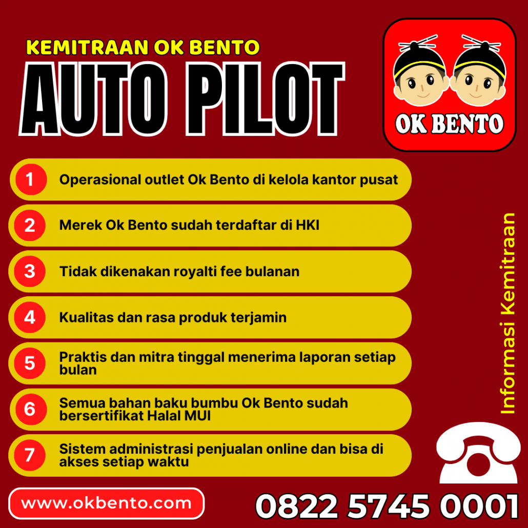 Kemitraan Auto Pilot Ok Bento Indonesia