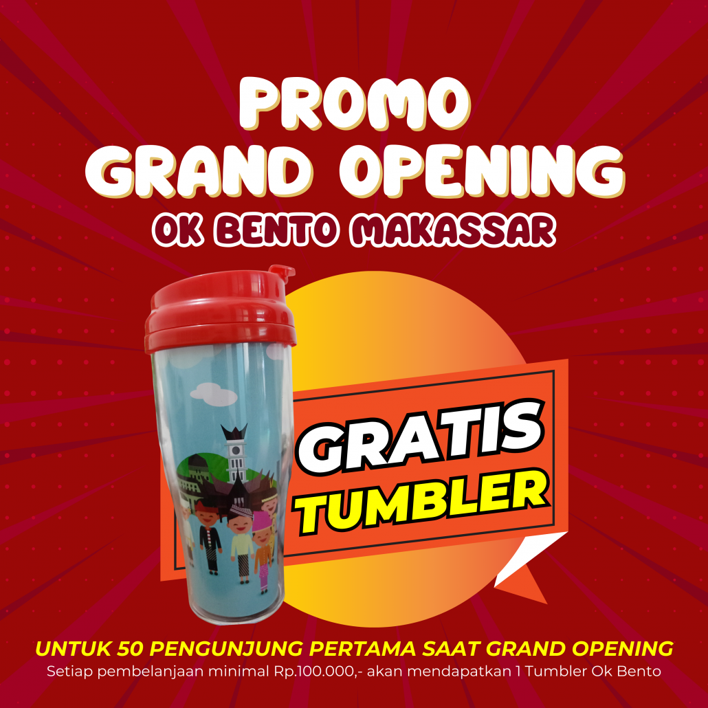 Promo Grand Opening Ok Bento Makassar (4)