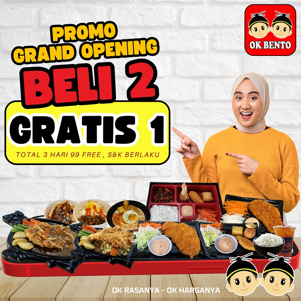 Promo Grand Opening Ok Bento Tanjungpinang 2