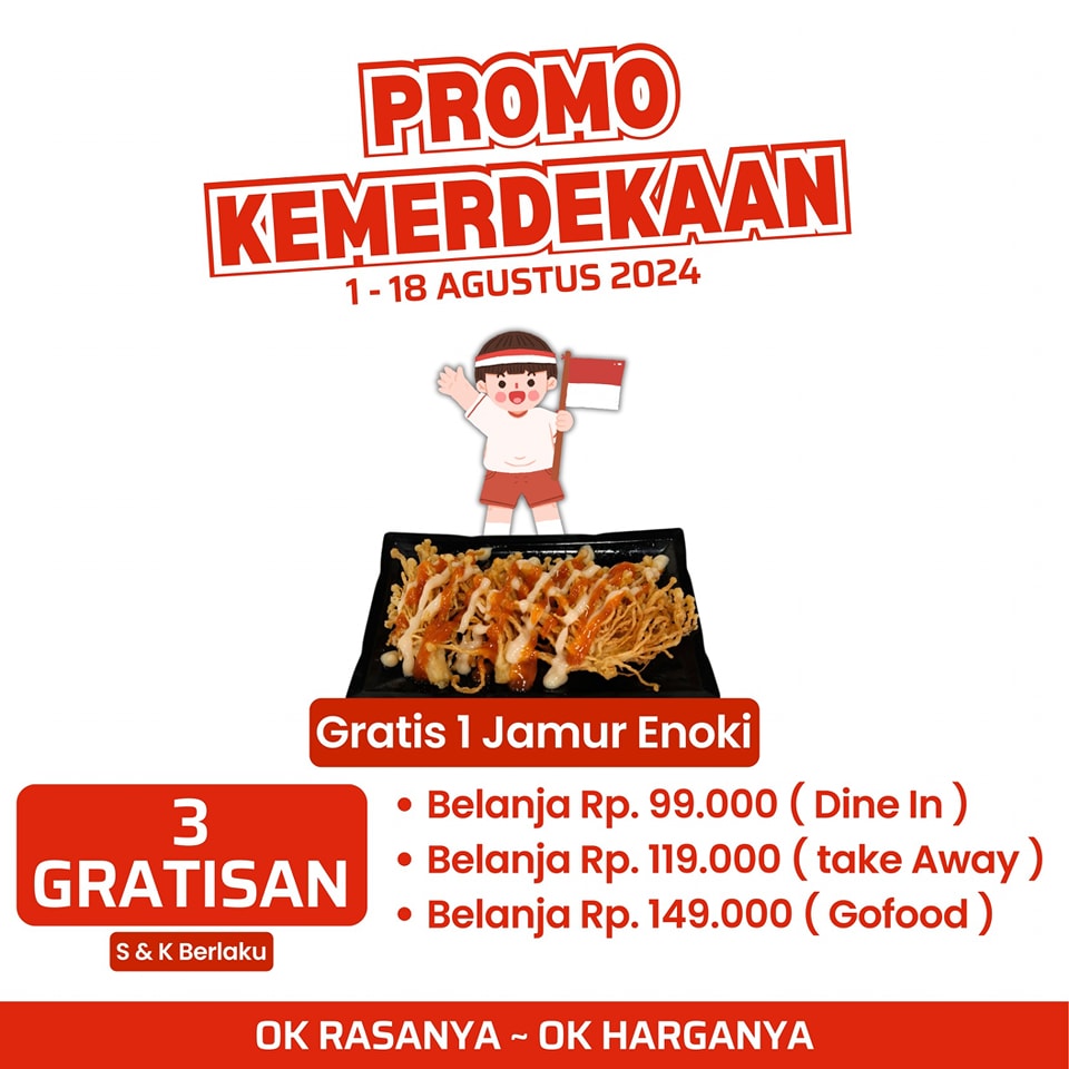 makan gratis di ok bento tanjungpinang