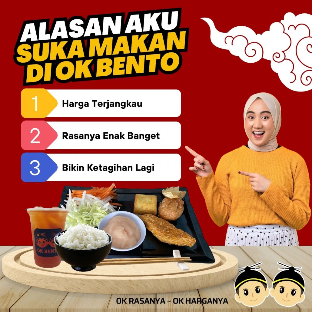 Alasan makan di Ok Bento