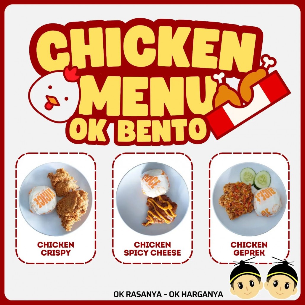 paket chicken ok bento