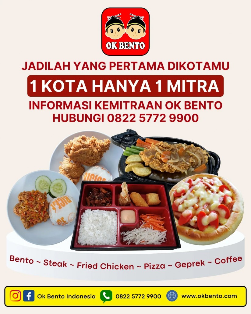 Franchise Steak Ok Bento