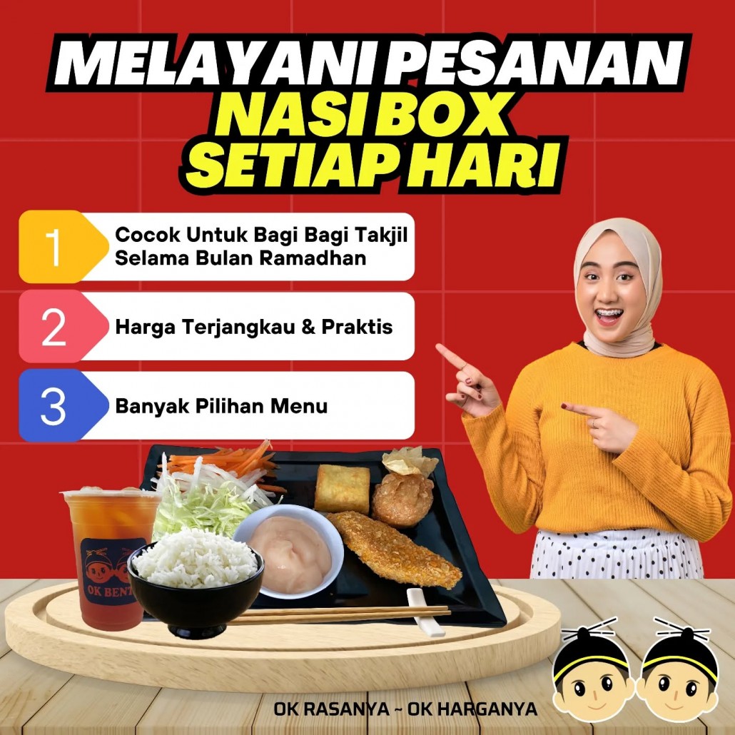 Melayani Pesanan Nasi Box Setiap Hari