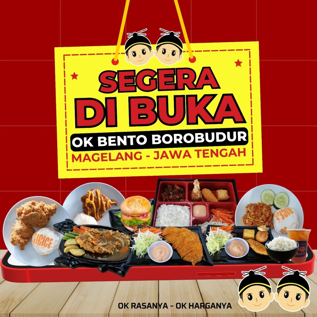 Ok Bento Borobudur Magelang Jawa Tengah