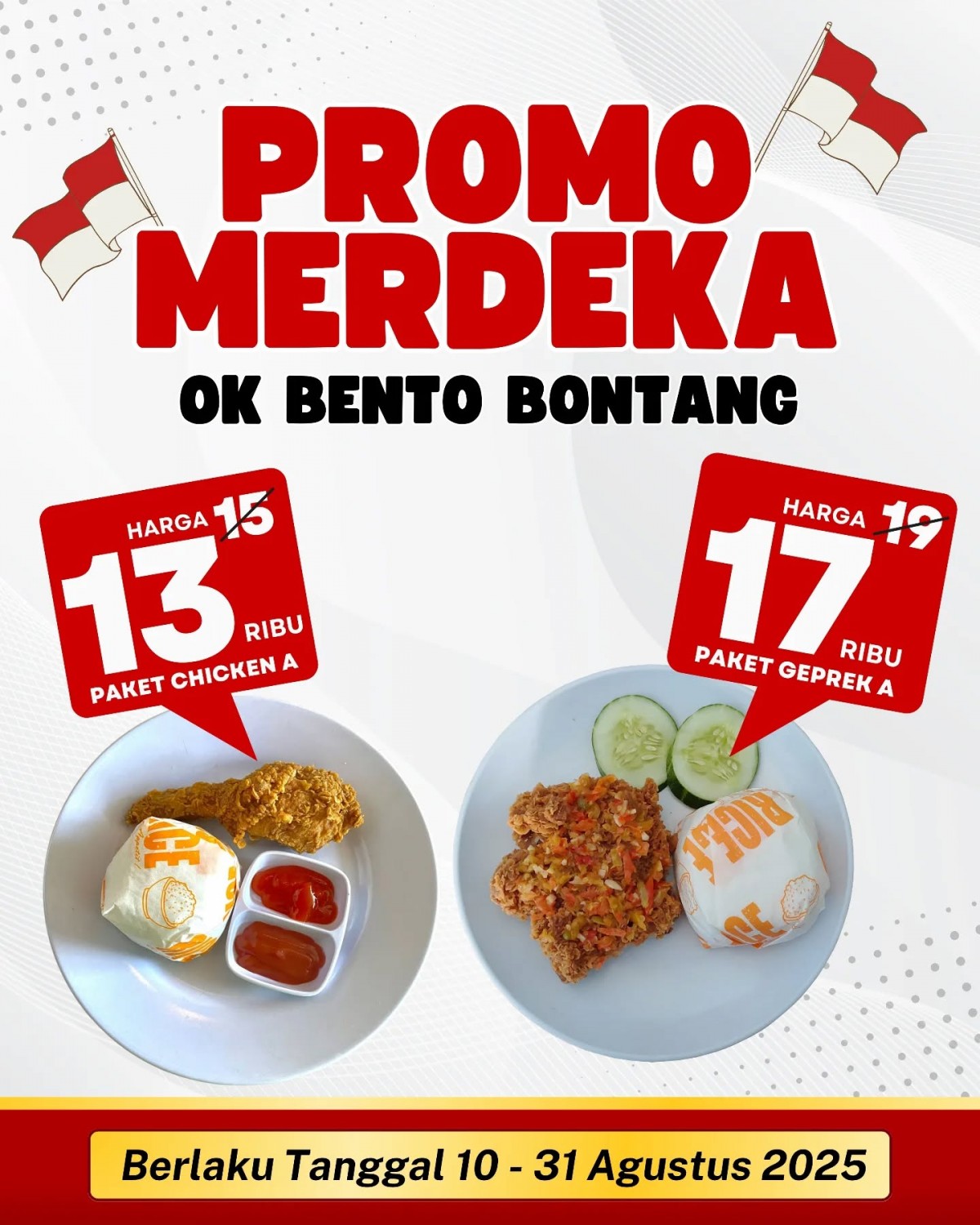 Menu Bento Merdeka Ok Bento | Franchise Makanan | Bisnis Kuliner | Franchise | Indonesia ...