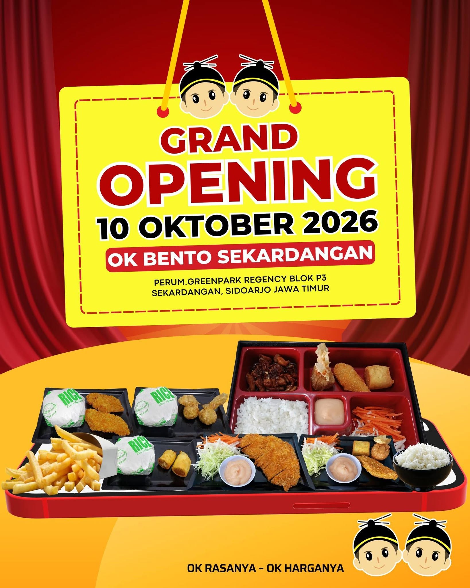 Grand Opening Ok Bento Sidoarjo 2